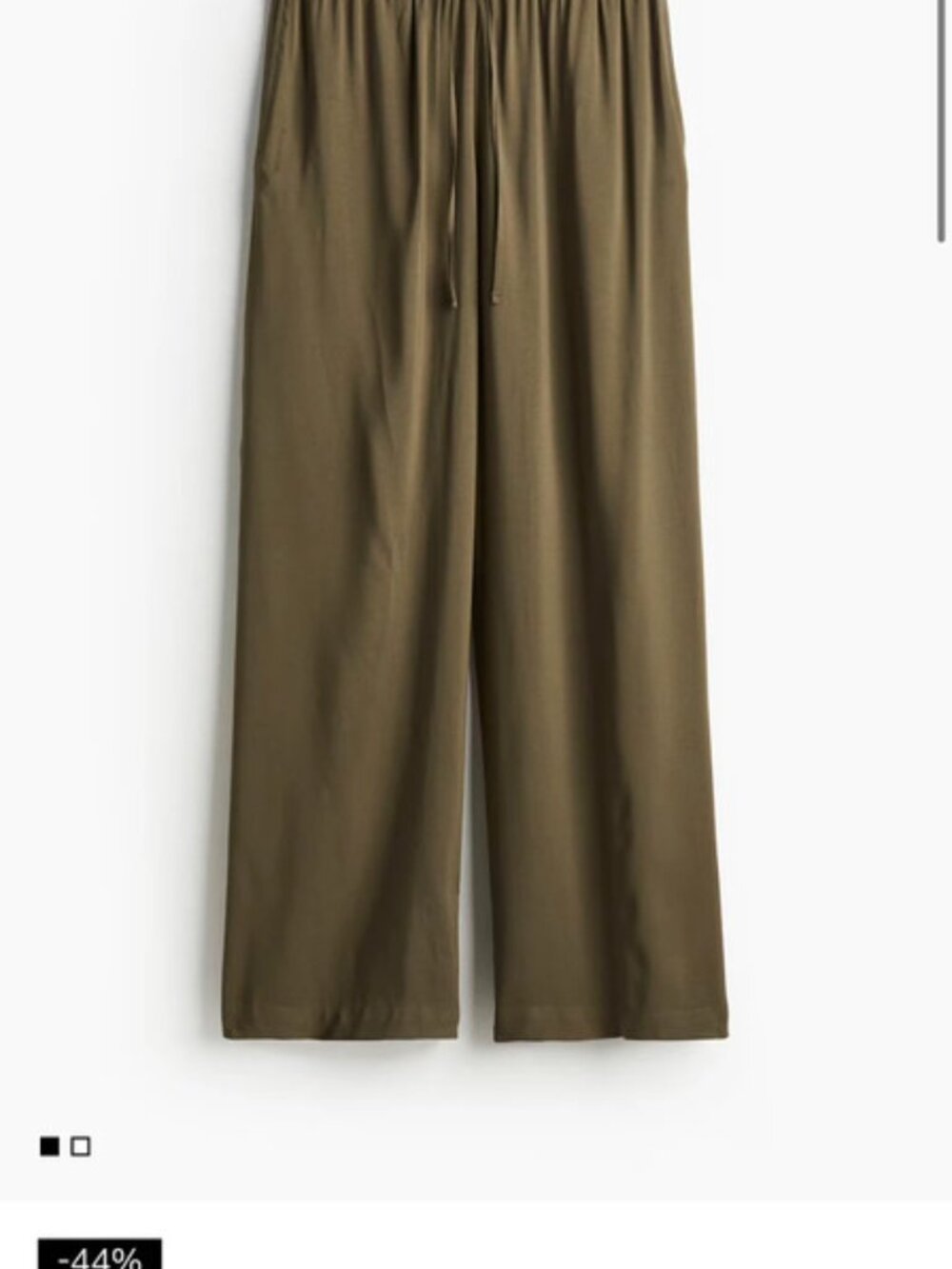 Wide light trousers - Picture 3 of 3